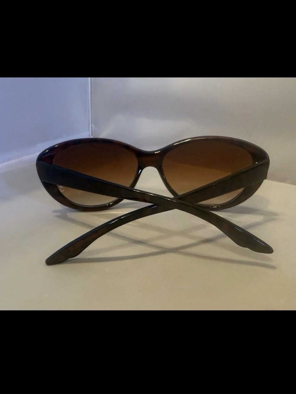 Chico's Brown Gradient Oval Women's Sunglasses